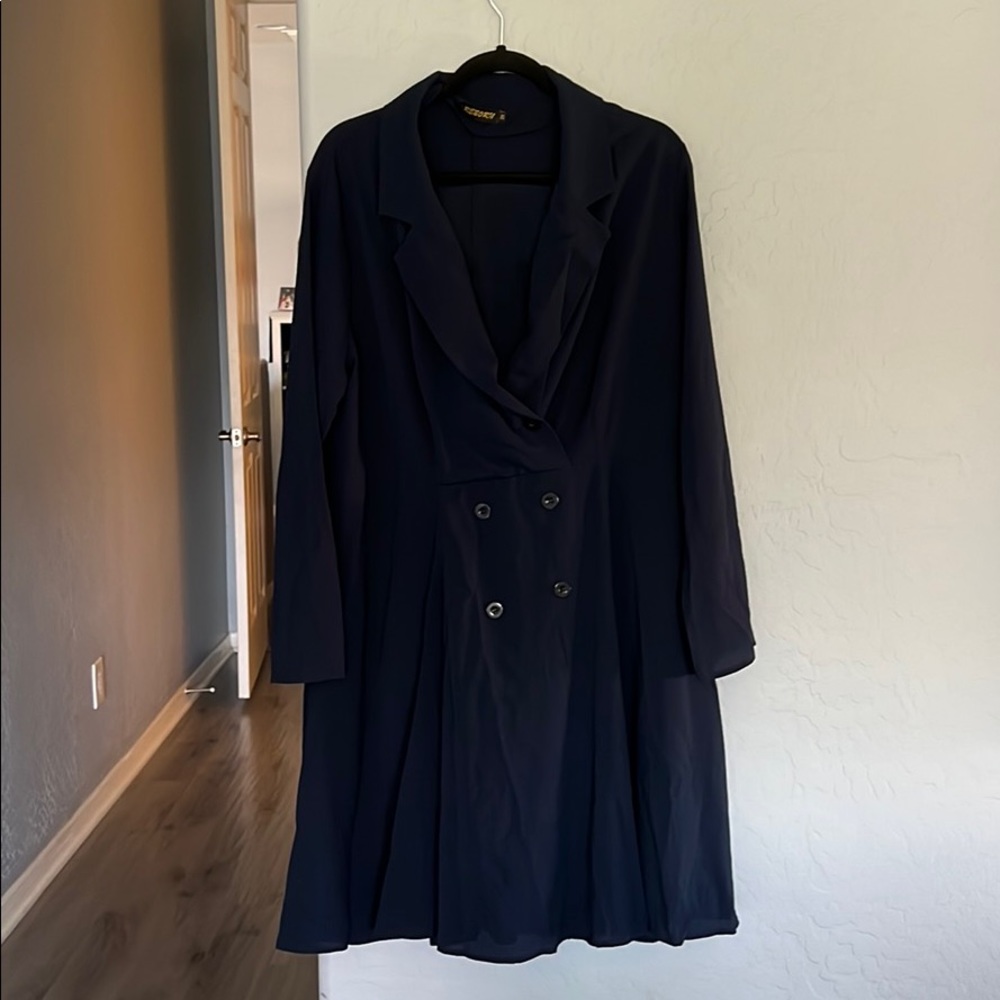 Navy blue dress